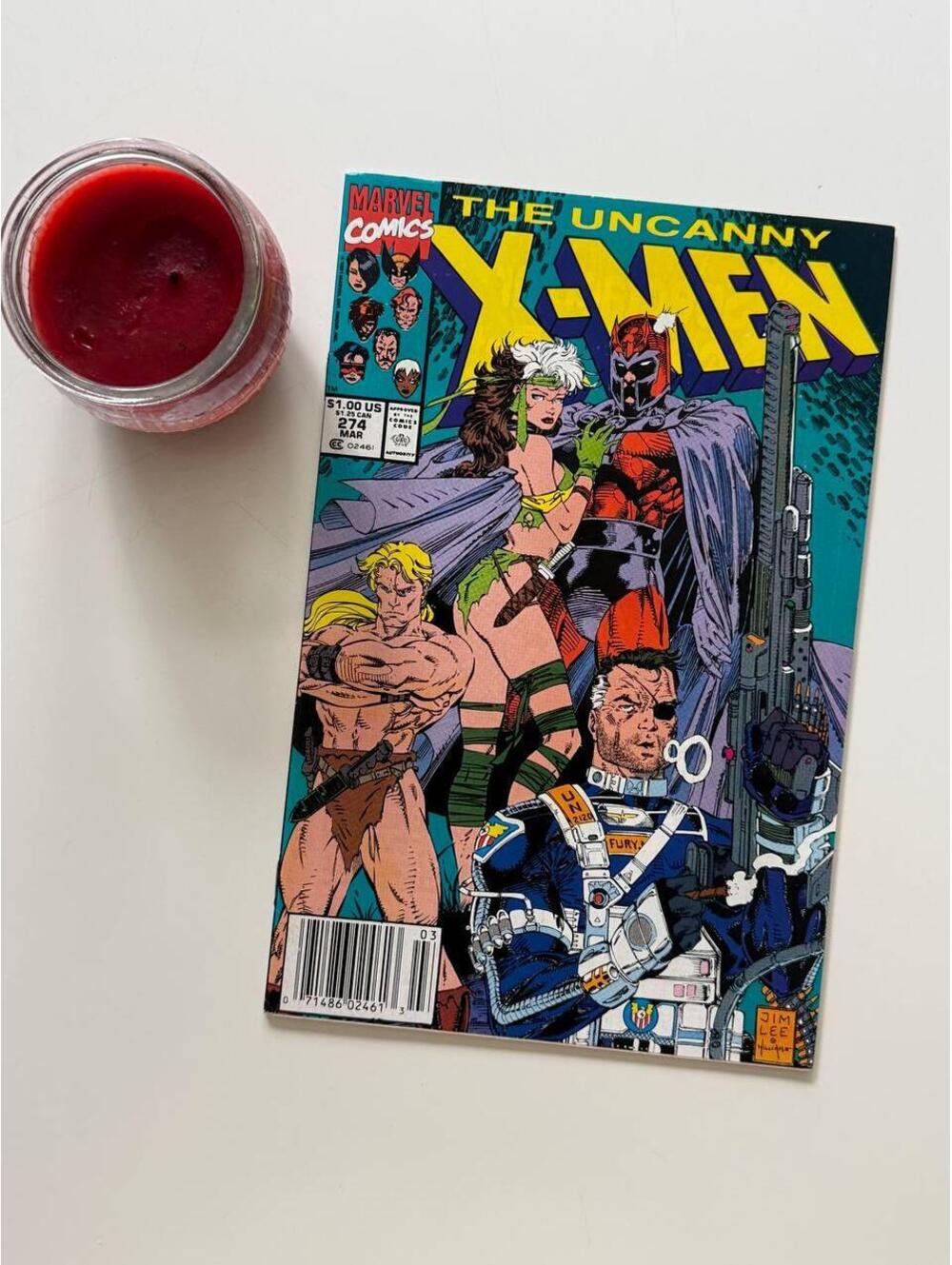 Uncanny X-Men #274 (1991) 1st Savage Land Rogue Cover, Jim Lee - Comic book Key